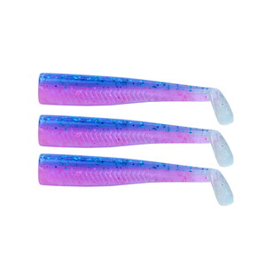 GT-Bio 3x Bodies Roller Shad 125- Blue Pink UV