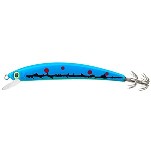 Sea Horse Squid Crystal Minnow115mm 23g Mystic Blu