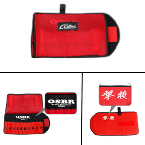  Cultiva No:9880 Neoprene Jig Mat Çantası Red 19 Cm