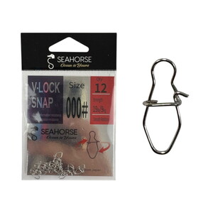 Sea Horse V-Lock Snap #000 Qty:12