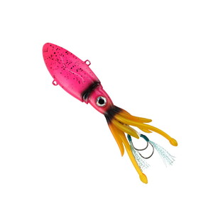 Squid Cuttlefish 90 gr Pink  Glow Uv