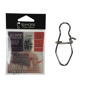 Sea Horse V-Lock Snap #00 Qty:12
