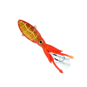 Squid Cuttlefish 90 gr Orange  Glow Uv