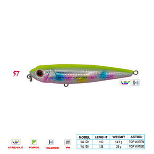 Wily PANCHO CL:57 100mm 14,5gr Top Water