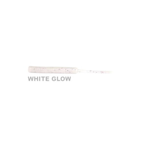 Ryuji Tiny Worm  Lrf Silikonu 5cm White Glow18 Pcs