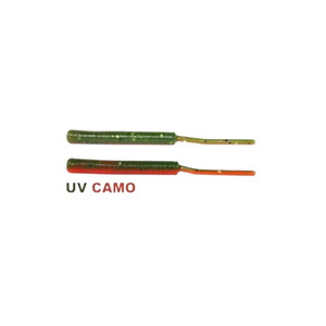 Ryuji Tiny Worm  Lrf Silikonu 5cm Uv Camo 18 Pcs