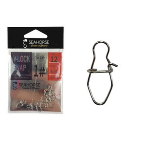 Sea Horse V-Lock Snap #1 Qty:12