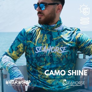 Sea Horse W.W Pro Angler Uv T-Shrt Camo S.Medium