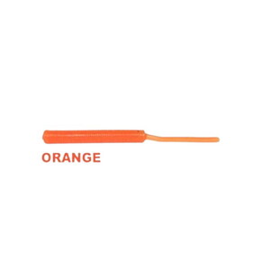 Ryuji Tiny Worm  Lrf Silikonu 5cm Orange 18 Pcs
