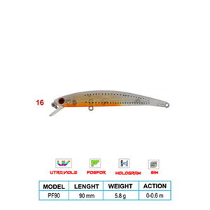 Wily LEGEND CL:16 90mm 5,8gr 0-0,6m Suni Balık