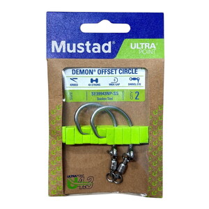 Mustad Demon Offset Circle 8/0 2 Li #2