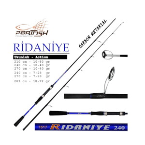 Portfish Ridaniye Spin Kamışı 270 cm 10-40 gr