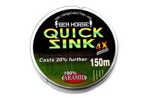 Sea Horse Quick Sink 0,12 Mm 150mt 4x İpek Misina