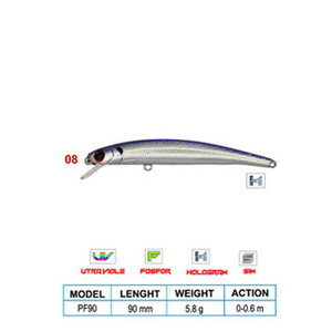 Wily LEGEND CL:08 90mm 5,8gr 0-0,6m Suni Balık
