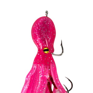  Sea Horse Ahtapot 11 Cm 19 Gr Pembe Silikon