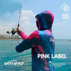 Sea Horse W.W Pro Angler Uv T-Shrt Blue P.L Small