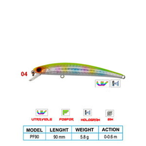 Wily LEGEND CL:04 90mm 5,8gr 0-0,6m Suni Balık