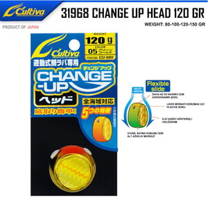 Cultiva 31968 Change Up Head 120gr #60
