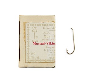 Mustad Viking Hooks 94831 A No:6 100 Pcs İğne