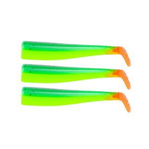 GT-Bio 3x Bodies Roller Shad 165 - Orange Tail UV