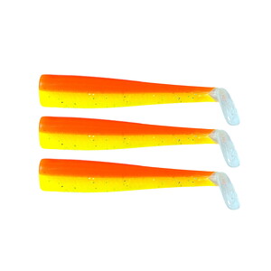 GT-Bio 3x Bodies Roller Shad 165- Orange Yellow UV