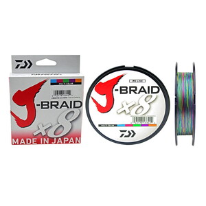 Daiwa JBraid 8B 300 M 0,16 MM Multicolor İp Misina