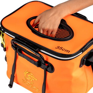 Shufa Katlanır Balıkçı Kovası Livar 35 Cm Turuncu #1