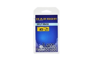  Harbor Split Rings No:3 25pcs