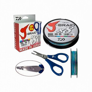 Daiwa JBraid 8B 300 M 0,24 MM Multicolor İp Misina