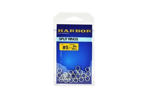Harbor Split Rings No:5 20pcs