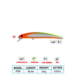 Wily LEGEND CL:35 90mm 5,8gr 0-0,6m Suni Balık