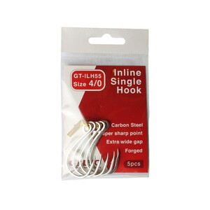  GT-Bio İn Line Single Hook ILH55 - 4/0 - 5 pcs