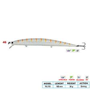 Wily SUPER STAR CL:46 185mm 36gr (Sinking)