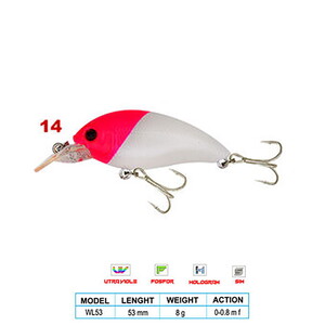Wily COUPE CL:14 53mm 8gr 0-0.8m F