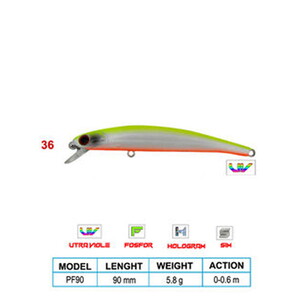 Wily LEGEND CL:36 90mm 5,8gr 0-0,6m Suni Balık