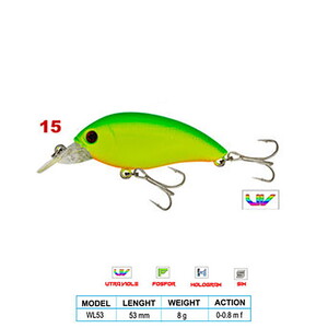 Wily COUPE CL:15 53mm 8gr 0-0.8m F