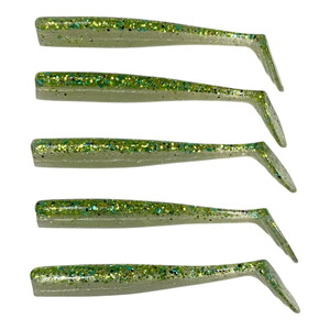 Sea Horse Sandeel 8 Cm 5 Pcs Green Mackarel