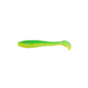 Sea Horse Soft Shad 8cm Green-Yellow 7 Pcs