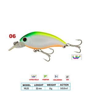 Wily COUPE CL:06 53mm 8gr 0-0.8m F
