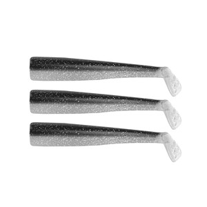 GT-Bio 3x Bodies Roller Shad 165- Black Shiner