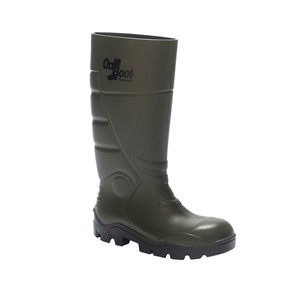  On Boot King Uzun Çizme Haki Siyah No:42