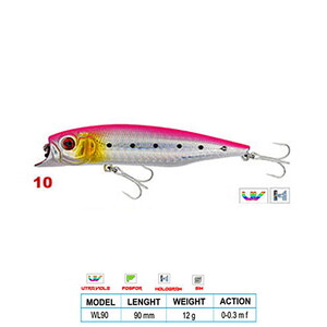 Wily HUNTER CL:10 90mm 12gr 0-0.3m F