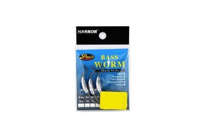  Harbor Sh52 Bass Worm No:2/0 4 Pcs Jig Head