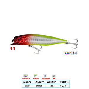 Wily HUNTER CL:11 90mm 12gr 0-0.3m F