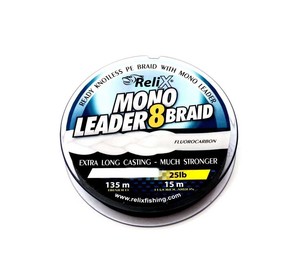  Relix Mono Leader 8 Braid 28 Mm 135 Mt İpek Misn.