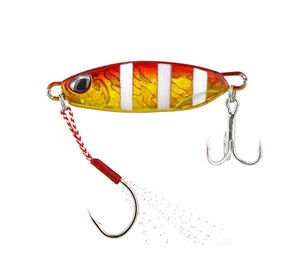 Sea Horse Drag Jig 60 Gr Orange Zebra Glow