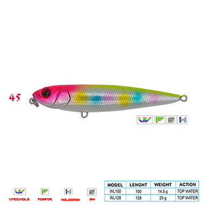 Wily PANCHO CL:45 100mm 14,5gr Top Water