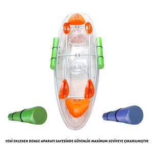 Sea Horse Şeffaf Kano Çift Kişilik