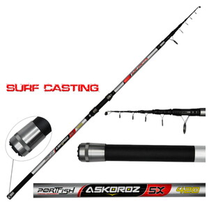 Portfish Askoroz Surf Carbon Kamış 100-250gr 420cm