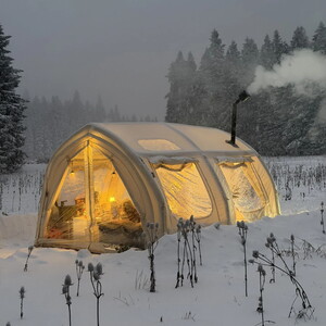  Shufa Glamping Tekne Şekilli Çadır 400x350x220 Cm